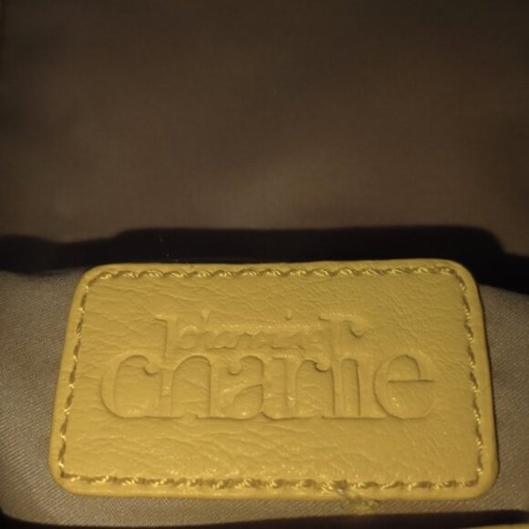 Charming Charlie Crossbody Bag Yellow 7" x 5" x 1" Preowned with Flaws Photos - Picture 7 of 10